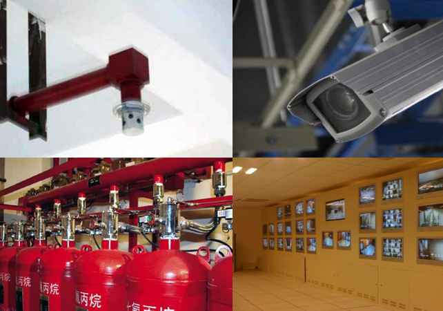 沁园街道机房安防